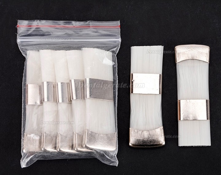 50 St&uuml;ck Zahnbohrer Reinigungswerkzeug Messing Nylon Drahtb&uuml;rste Bohrerreinigungsb&uuml;rsten